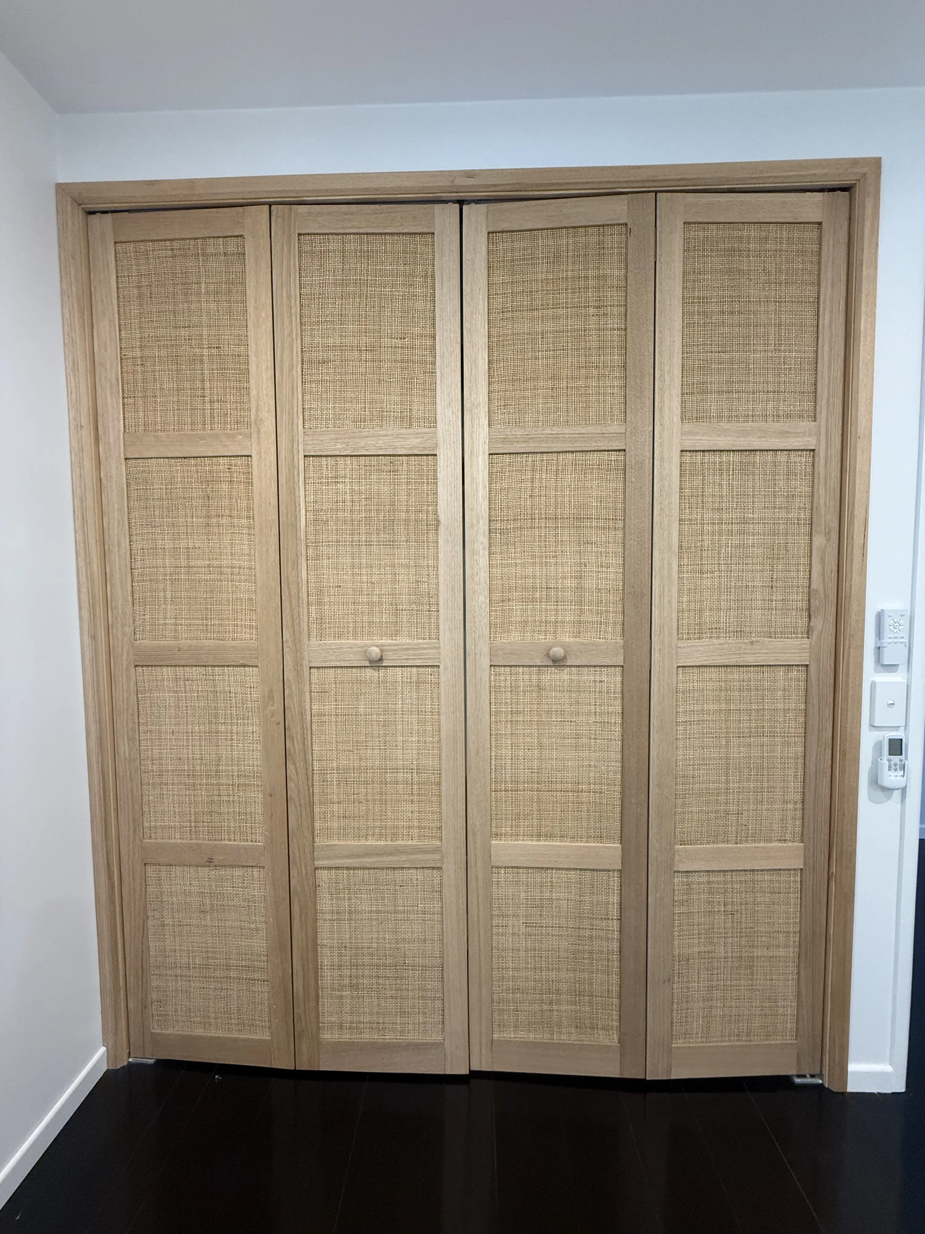 Completed home improvement project