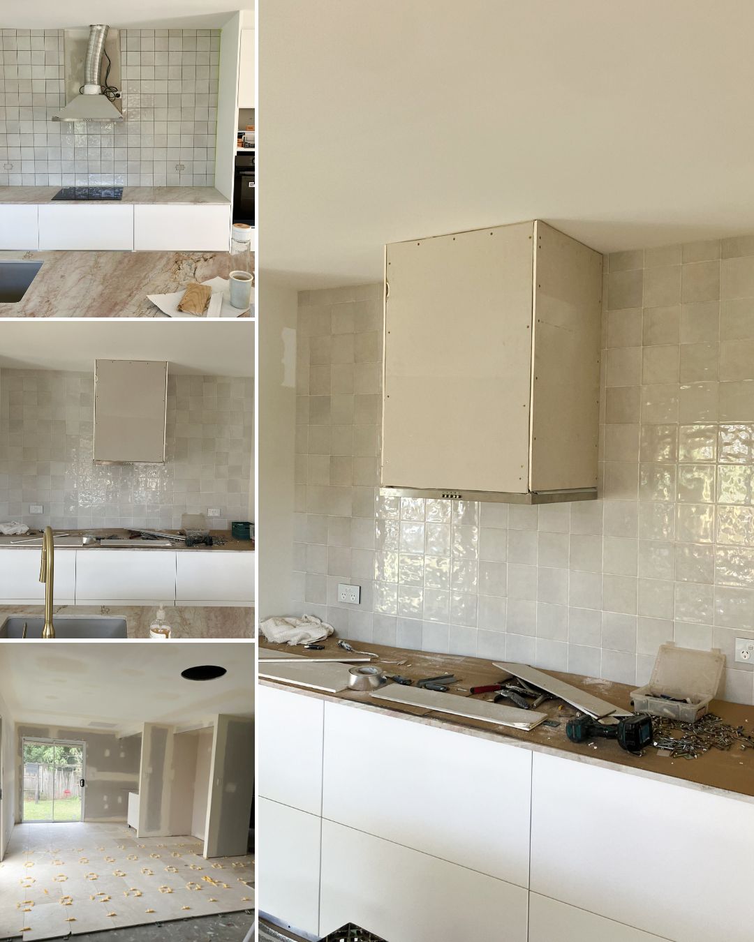 Completed kitchen renovation