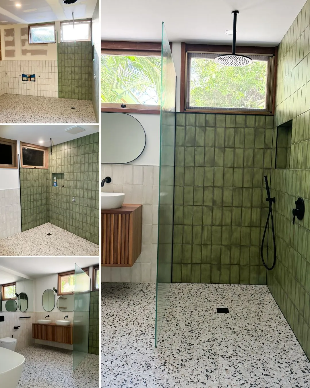 Completed home improvement project